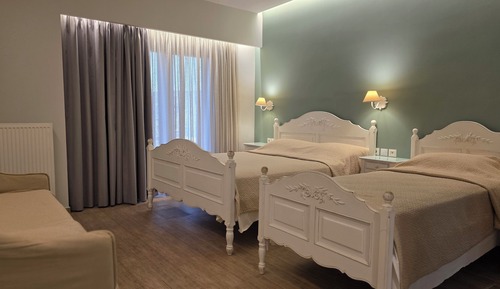 Habitación cuádruple, vistas al valle