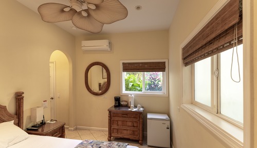 Habitación económica doble, vistas al jardín