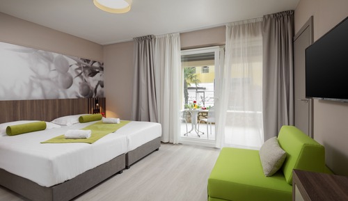 Classic room with balcony, Park side