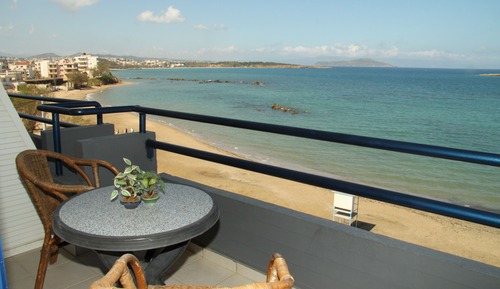 Habitación doble de uso individual, 1 cama doble, balcón, vistas al mar