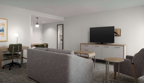 Suite estudio, 2 camas de matrimonio
