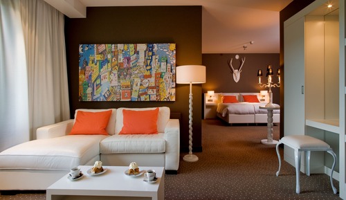 Suite Deluxe, 1 cama de matrimonio, bañera
