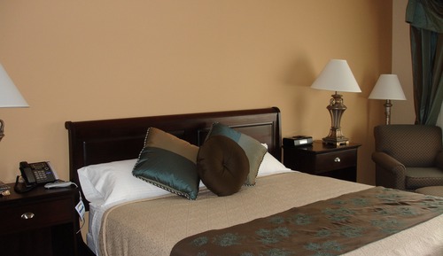 Habitación, 1 cama de matrimonio grande con sofá cama, accesible para personas con discapacidad