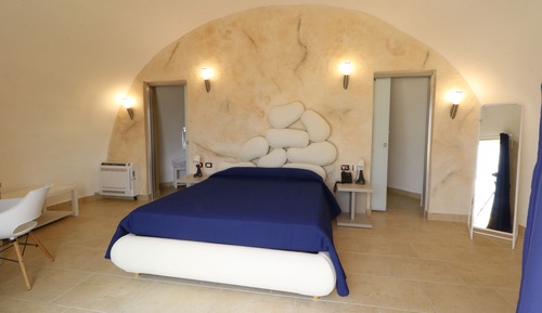 Habitación superior, 1 cama doble, no fumadores, vistas al mar