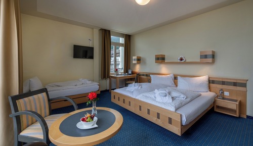 Habitación doble superior, vistas a la montaña (Jungfrau)