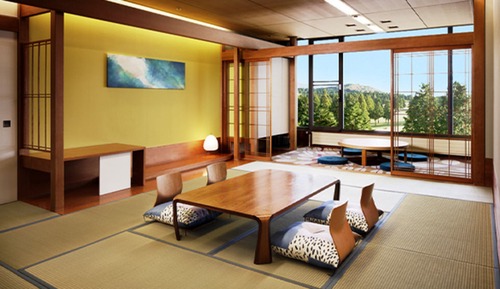 Habitación de estilo japonés, no fumadores, en esquina (Steak Dinner, C/I before 6 PM & BF)
