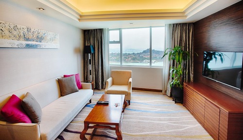 Suite Deluxe, 1 cama de matrimonio grande, vistas al mar