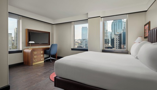 Habitación Premium, 1 cama de matrimonio grande, vistas a la ciudad (High Floor)