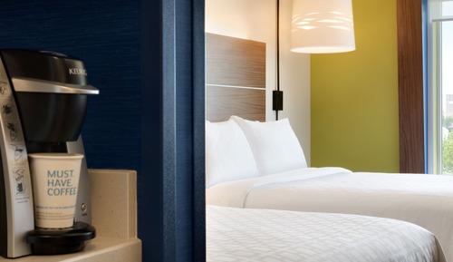 Habitación estándar, 2 camas de matrimonio, accesible para personas con discapacidad (Mobil Tub)