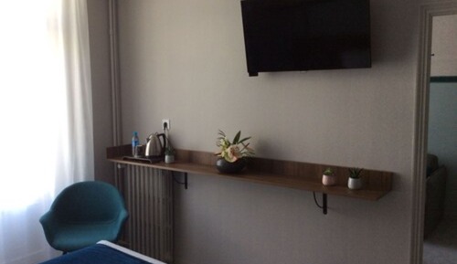 Suite, 1 cama de matrimonio grande, no fumadores, balcón (Living Room;Twin bed on request)