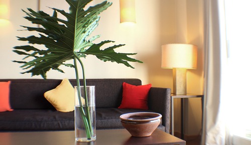 Apartamento ejecutivo, 1 cama de matrimonio con sofá cama