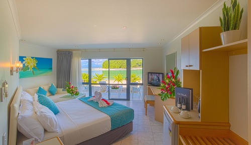 Habitación Deluxe, 1 cama de matrimonio grande, junto a la playa