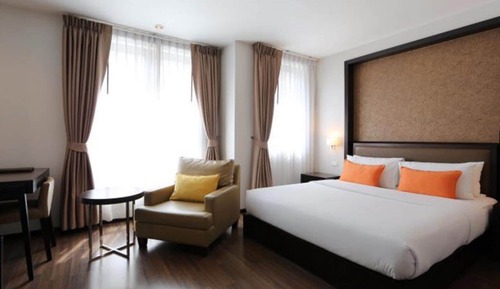 Habitación superior, 1 cama de matrimonio grande