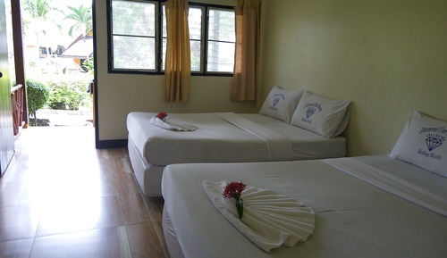 Habitación estándar, 2 camas de matrimonio
