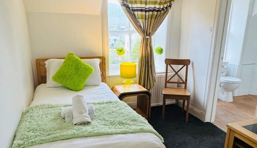 Habitación individual, vistas al mar