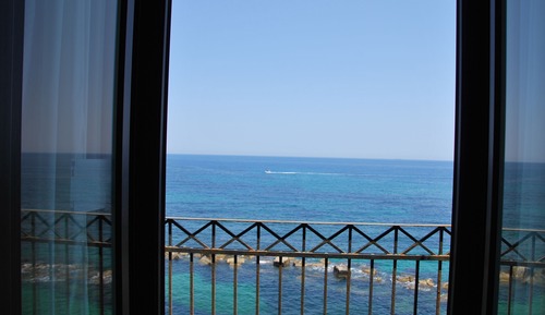 Habitación individual, balcón, vistas al mar