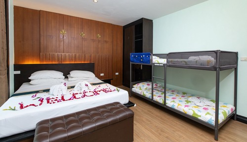 Habitación cuádruple familiar