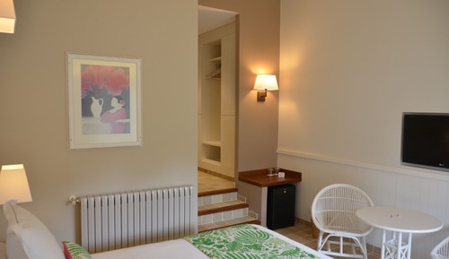Habitación doble, balcón, vistas al jardín