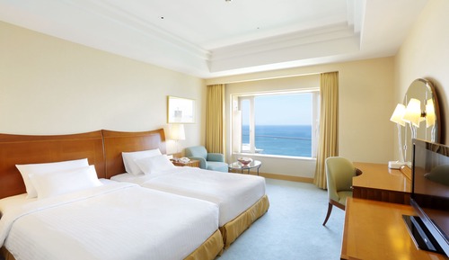 Suite, no fumadores, vistas a la bahía