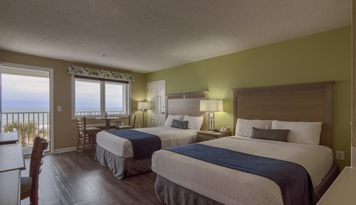 Ocean View, Standard 2 Queen Beds