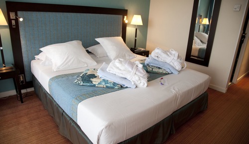 Habitación con 1 cama doble o 2 individuales