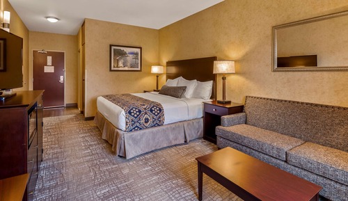 Habitación estándar, 1 cama de matrimonio grande, no fumadores, frigorífico y microondas