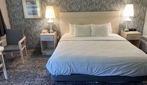 Habitación estándar, 1 cama de matrimonio grande, accesible para personas con discapacidad, bañera