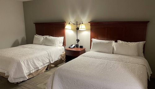 Habitación, 2 camas de matrimonio, accesible para personas con discapacidad, no fumadores