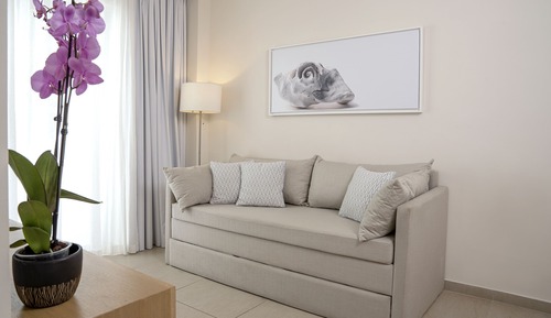 Habitación familiar, vistas al mar
