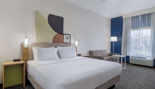 Habitación, 1 cama de matrimonio grande con sofá cama, accesible para personas con discapacidad