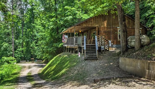 Cabaña estándar, 2 camas de matrimonio, no fumadores, frigorífico y microondas