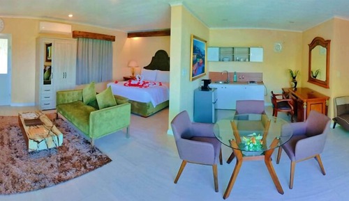 Suite estudio de luna de miel, vistas al mar