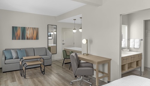 Suite estudio, 1 cama de matrimonio grande