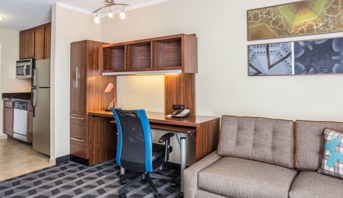 Suite estudio, 1 cama de matrimonio grande con sofá cama, balcón