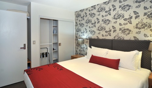 Suite estudio panorámica, 1 cama de matrimonio grande, vistas al lago