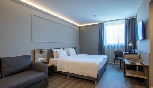 Habitación superior con 1 cama doble o 2 individuales