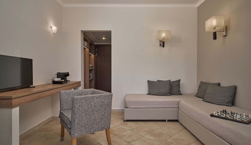 Habitación familiar, vistas al mar