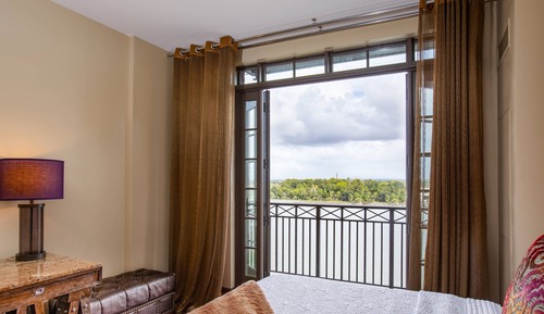 Habitación, 2 camas de matrimonio, no fumadores, vistas al río
