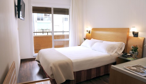 Habitación con 1 cama doble o 2 individuales