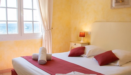 Habitación doble, 1 cama de matrimonio, vistas al mar