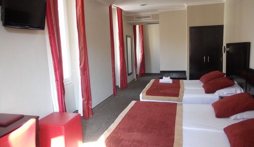 Habitación cuádruple, 2 camas de matrimonio