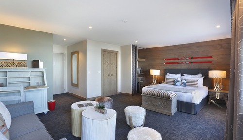 Suite panorámica, balcón, vistas al lago