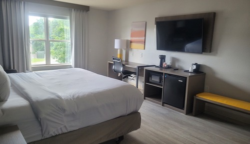 Habitación, 1 cama de matrimonio grande, accesible para personas con discapacidad, no fumadores