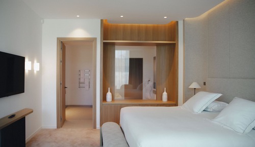 Suite de lujo, balcón