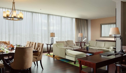 Suite presidencial, acceso al Business Lounge