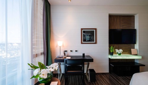 Habitación Deluxe, vistas al puerto