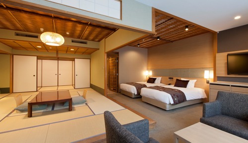 Habitación tradicional, no fumadores, vistas a la montaña (Western & Japanese Sukiya-Style)