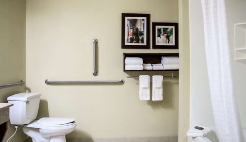 Habitación, 2 camas de matrimonio, accesible para personas con discapacidad, no fumadores