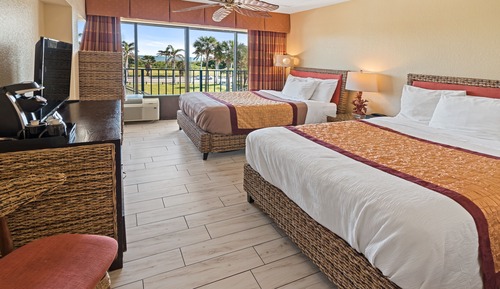 Habitación Deluxe, 2 camas dobles, balcón (Sunset View)