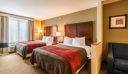 Habitación, 2 camas de matrimonio, accesible para personas con discapacidad, no fumadores